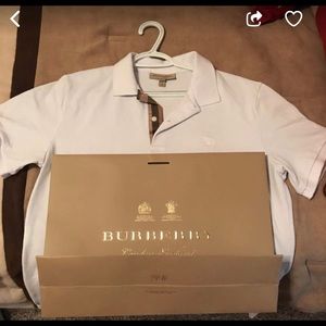 Burberry Collard Shirt. 100% Authentic. POP